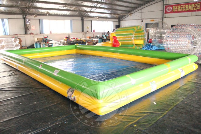 郑州充气绿色泳池