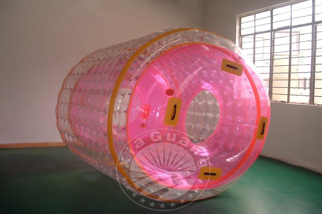 郑州粉色水上滚筒