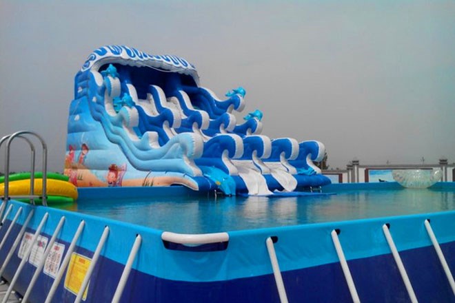 郑州大型充气游泳池