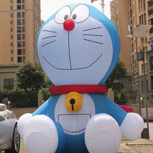 郑州叮当猫广告庆典气模